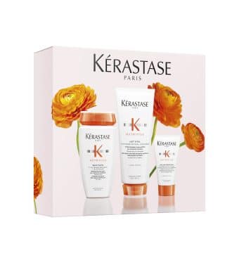 Le Coffret Nutritive pour hydrater et redonner vie aux cheveux secs à très secs.